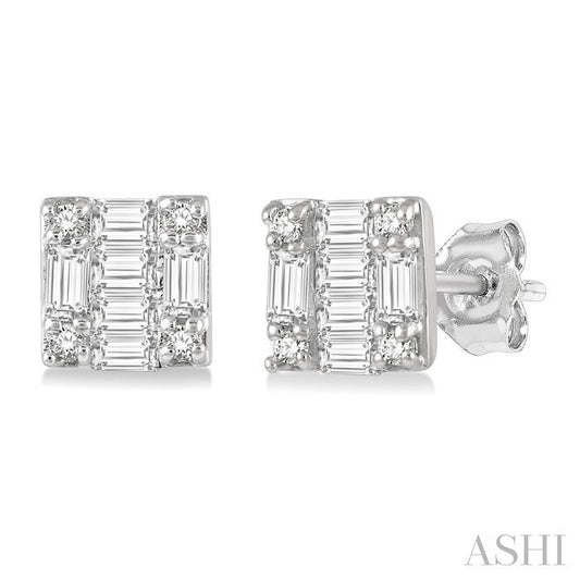 Fusion Petite Diamond Earrings