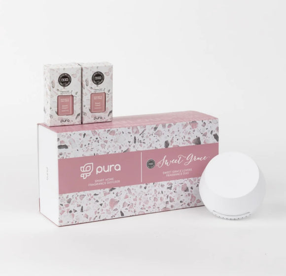 PURA + Bridgewater Sweet Grace Lover's Kit