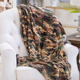 Camouflage Throw Blanket