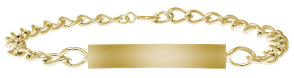 14K Gold-Filled Baby ID Bracelet