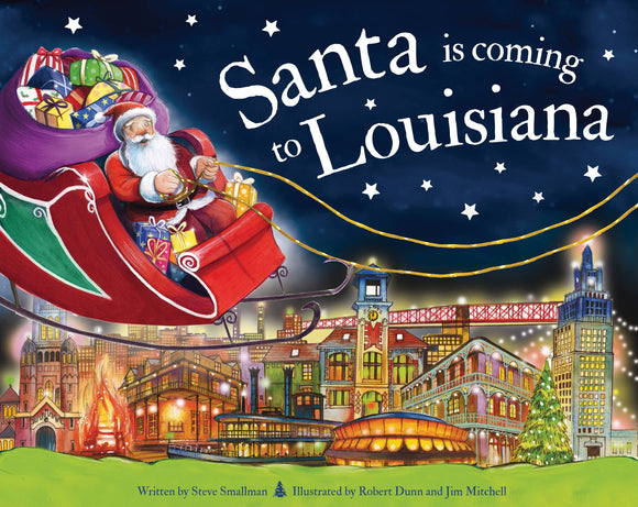 Santa Is Coming to Louisiana Book