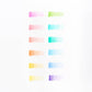 Pastel Hues Colored Pencils - Set of 12