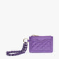 Quilted Wallet with Chain Bangle