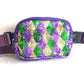 Sequin Harlequin Belt Bag