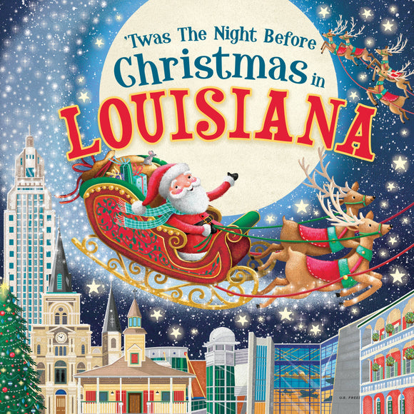 'Twas the Night Before Christmas in Louisiana Book