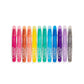 Rainbow Sparkle Metallic Gel Crayons