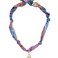 Cross Scarf Necklace in Multi