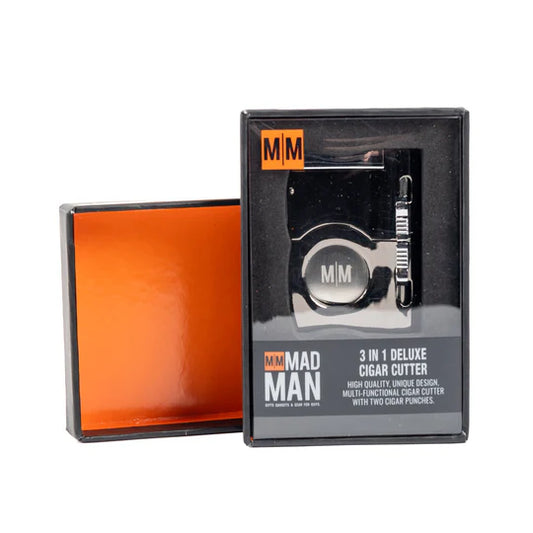 Deluxe 3-in-1 Cigar Cutter