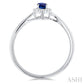 Oval Shape Sapphire & Halo Diamond Ring