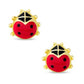 Ladybug Stud Earrings