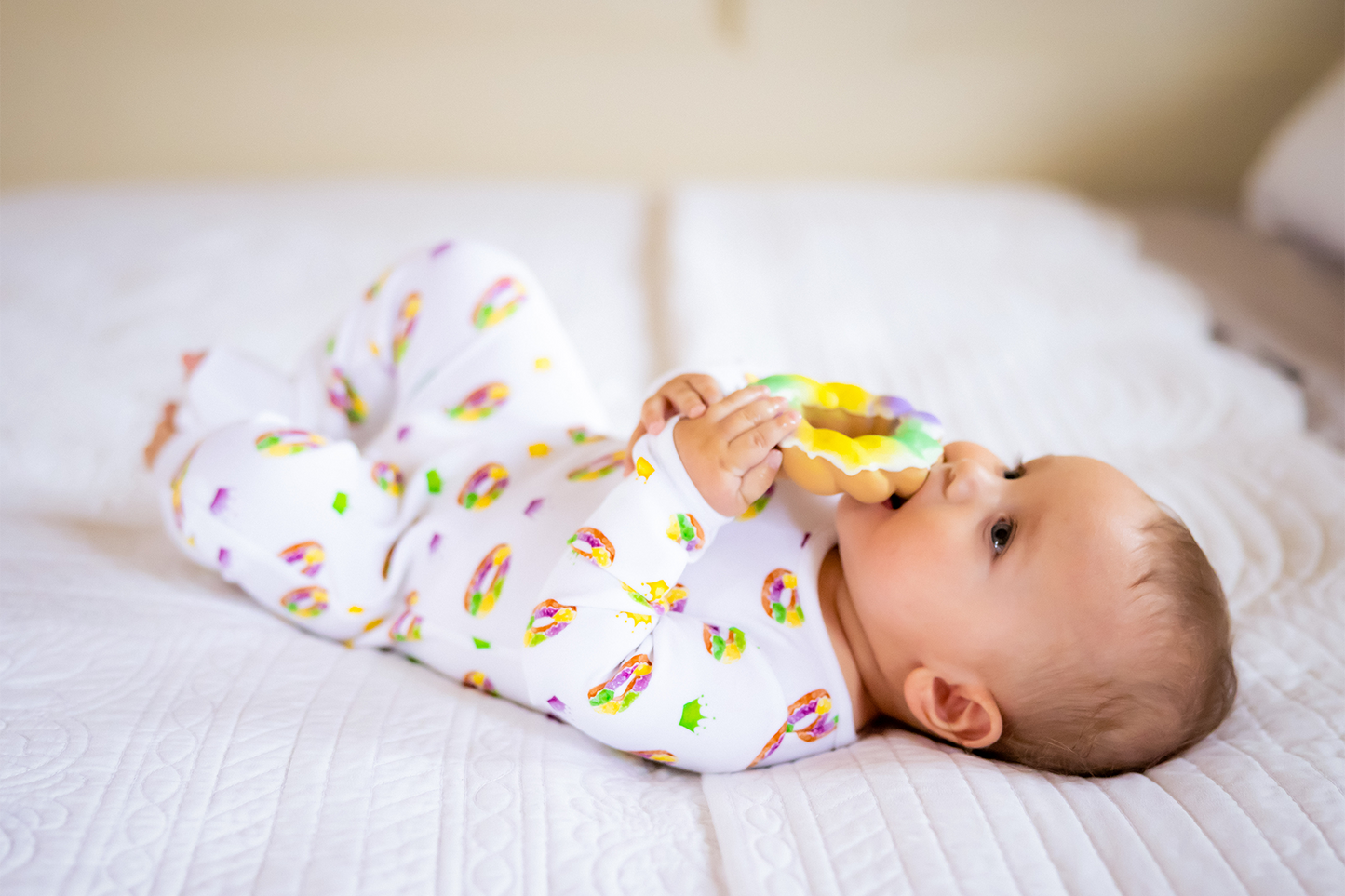 King Cake Teether & Bath Toy