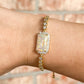 Gold-Plated Sterling Silver Opal Bracelet