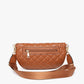 Quilted Belt Bag with Chain Strap