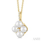 Pearl & Diamond Pendant