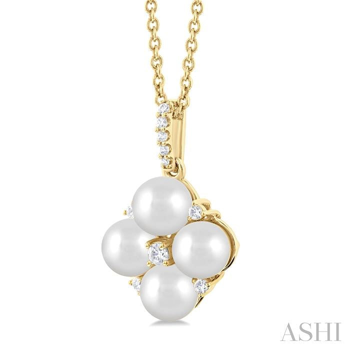 Pearl & Diamond Pendant