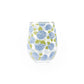 Hydrangea Stemless Wine Glass