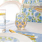 Hydrangea Stemless Wine Glass