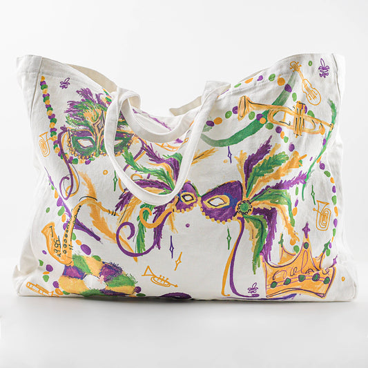 Tote Bag - Mardi Gras Mask