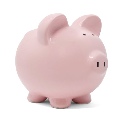 Pink Big Ear Ceramic Piggy Bank