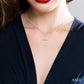 Silver Diamond Cross Pendant