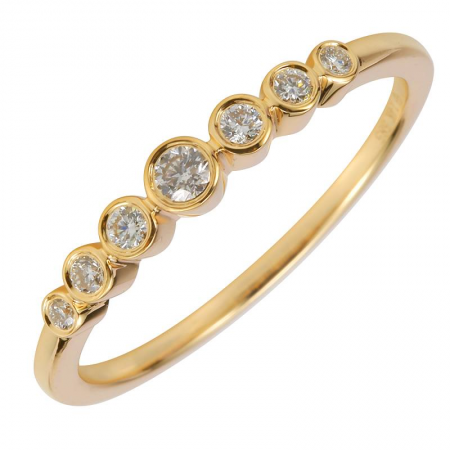 14K Yellow Gold Diamond Ring