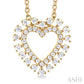 Heart Shape Diamond Pendant