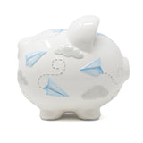 Paper Airplane Piggy Bank