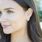 Fresh Tulips Enamel Stud Earrings