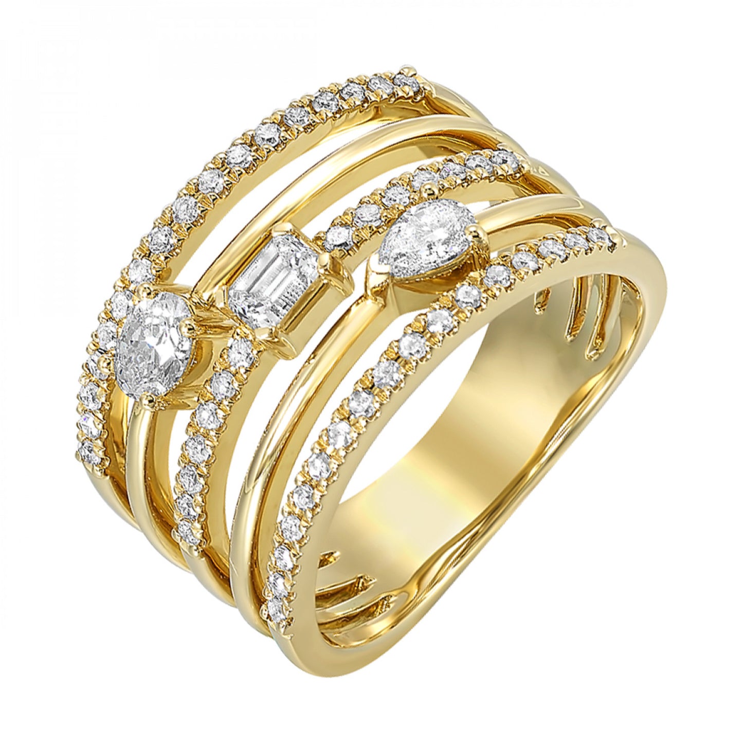 14K Gold Diamond Ring