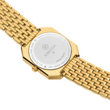 Jowissa Radiant Facet Gold-Tone Watch