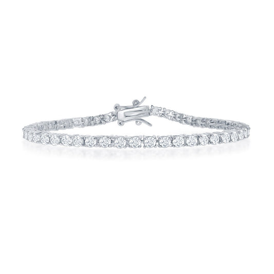 Sterling Silver Tennis Bracelet