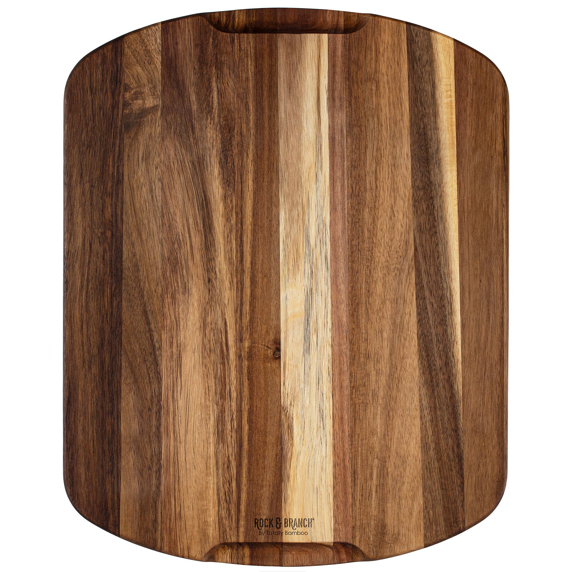 Rock & Branch Acacia Wood Carving Board with Juice Groove - Thumbnail 4