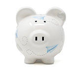 Paper Airplane Piggy Bank