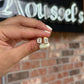 Bezel-Set Lab-Grown Diamond Stud Earrings