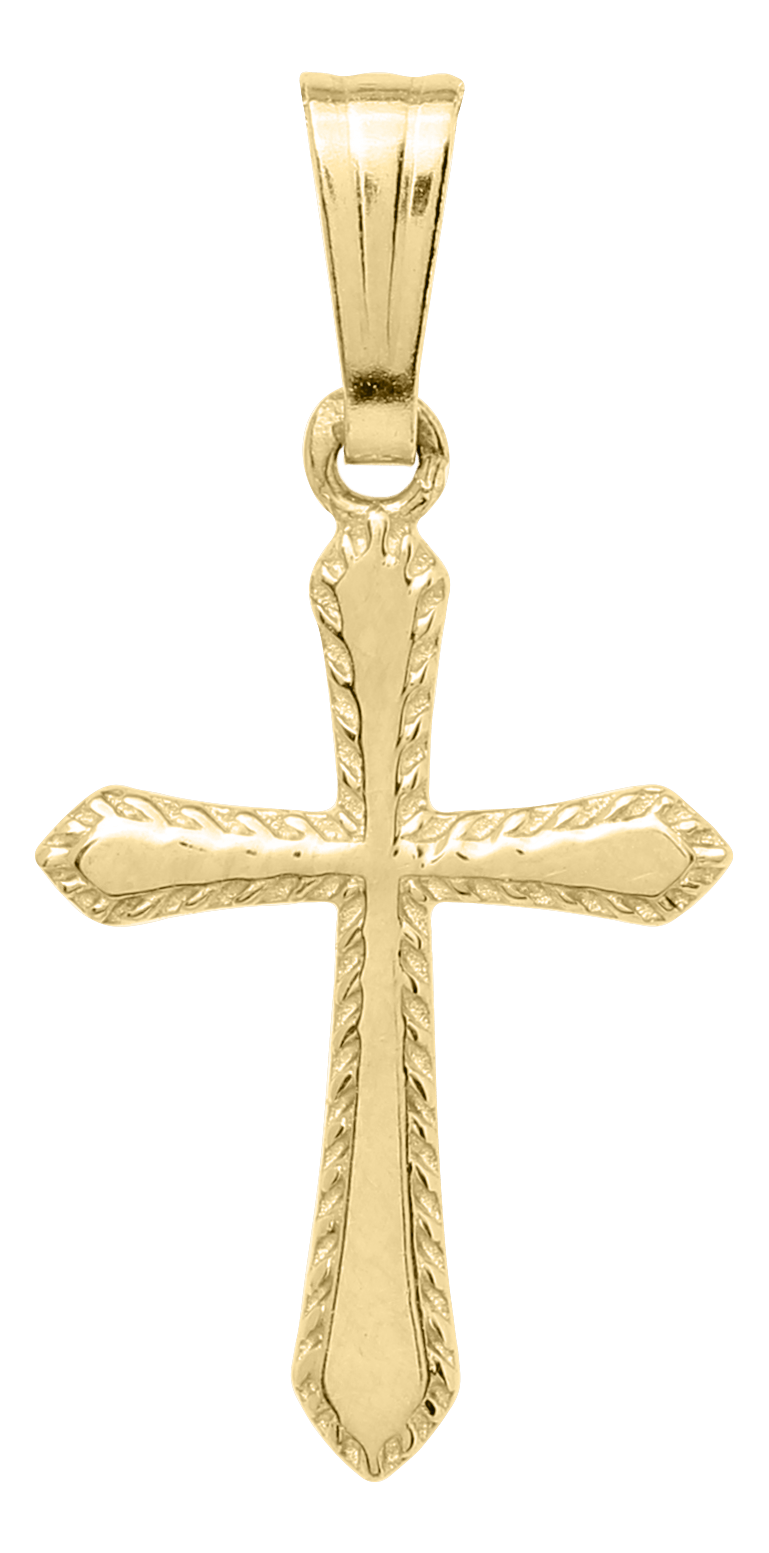 Gold Cross Pendant