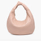 Valentina Vegan Woven Hobo in Nude