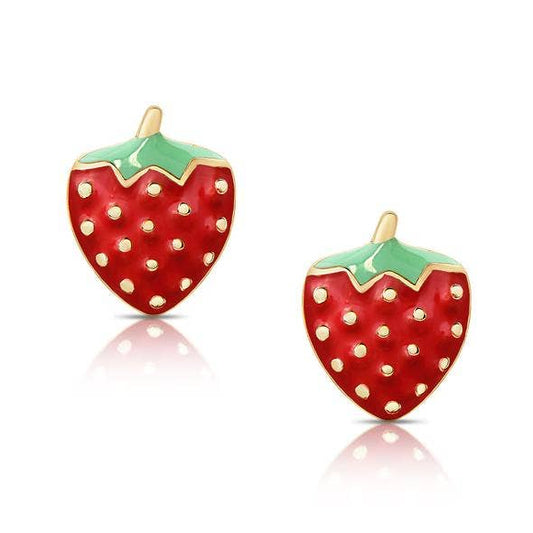 Strawberry Stud Earrings