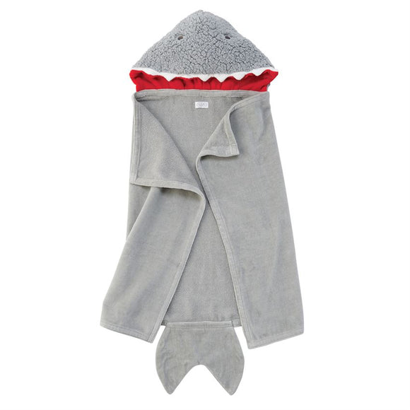 Shark Baby Hooded Towel