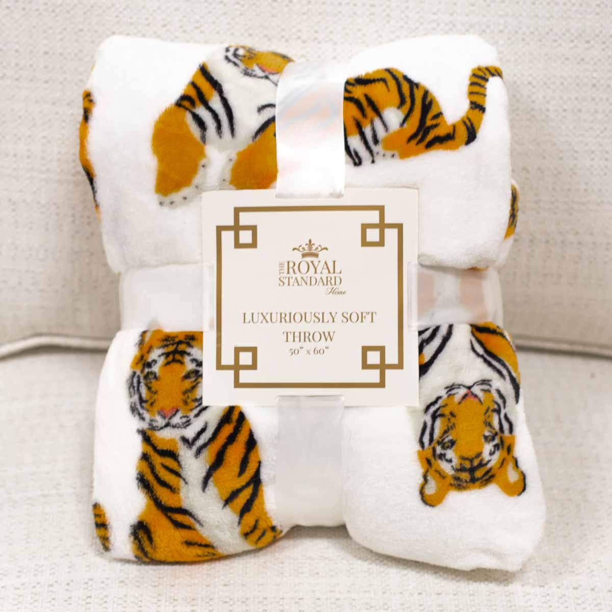 Tiger Throw Blanket