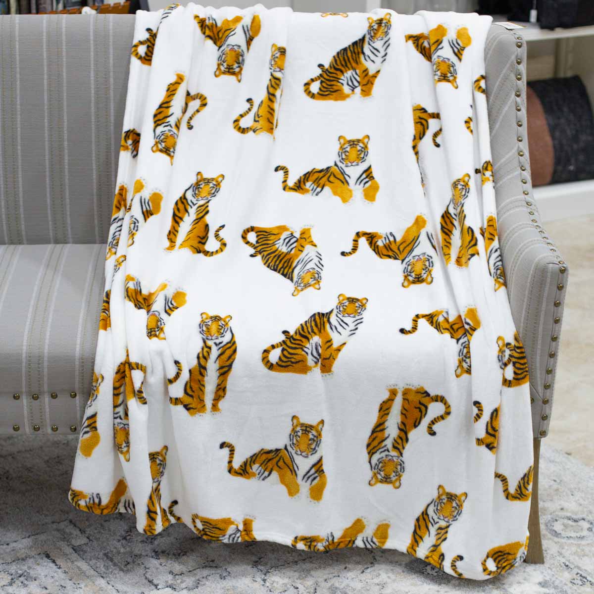 Tiger Throw Blanket