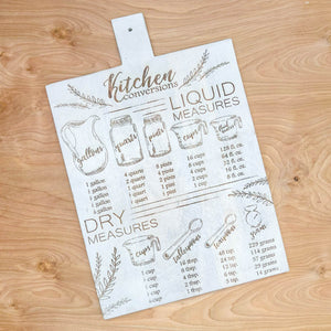 Kitchen Conversions Serving Board