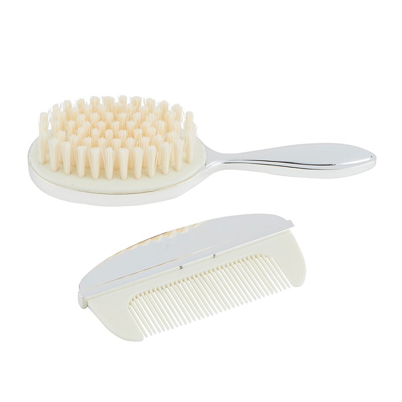 Keepsake Silver Brush & Comb Set