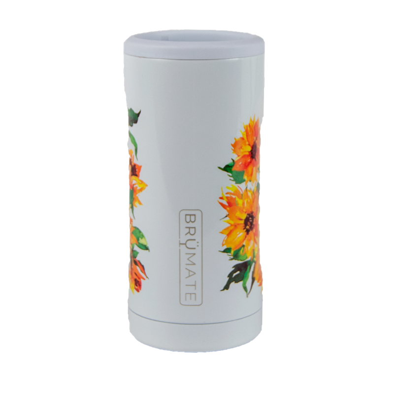 Brumate sunflower insulated coozie