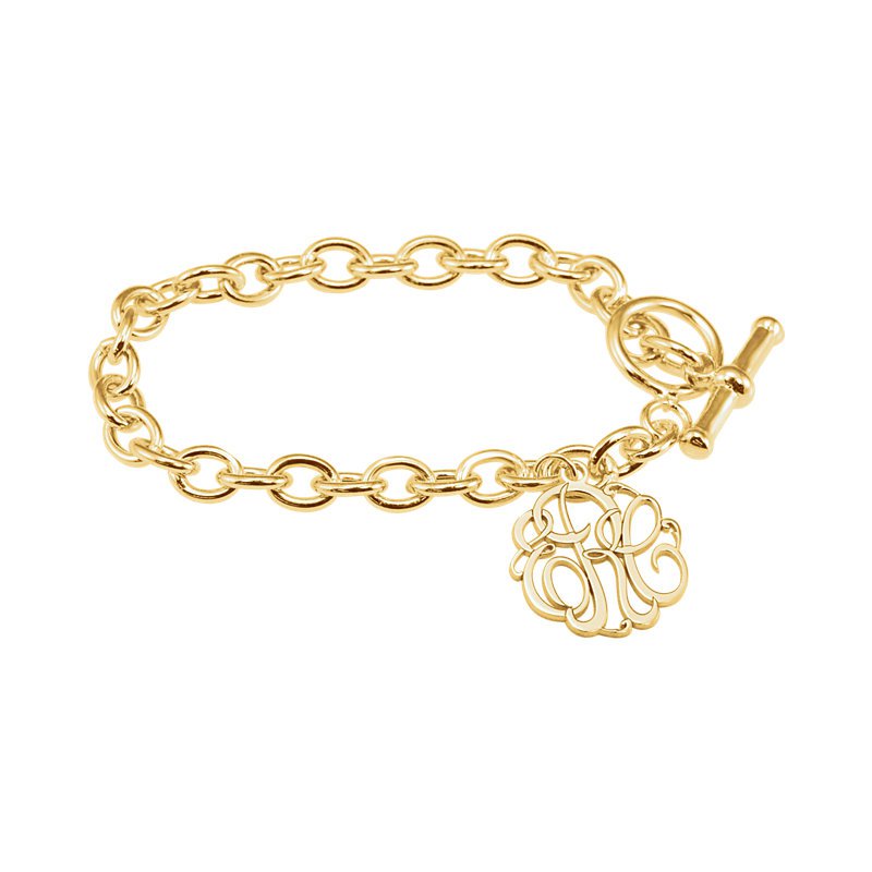 Classic Monogram Toggle Bracelet