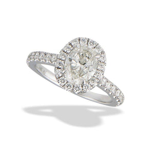 14K 1.80 Carat Diamond Engagement Ring