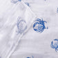 Blue Crab Swaddle Blanket