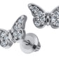 Butterfly CZ Earrings