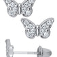 Butterfly CZ Earrings