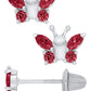 Butterfly Birthstone Earrings