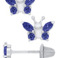 Butterfly Birthstone Earrings